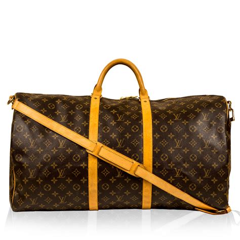 pre owned louis vuitton keepall bandouliere 55|Louis Vuitton Keepall 55 size.